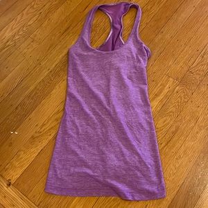 Purple lululemon tank, 4-6